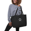 Large Organic LOVE-ly Logo Tote Bag